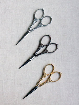 Blue Green Craft Scissors, Vintage Craft Scissor