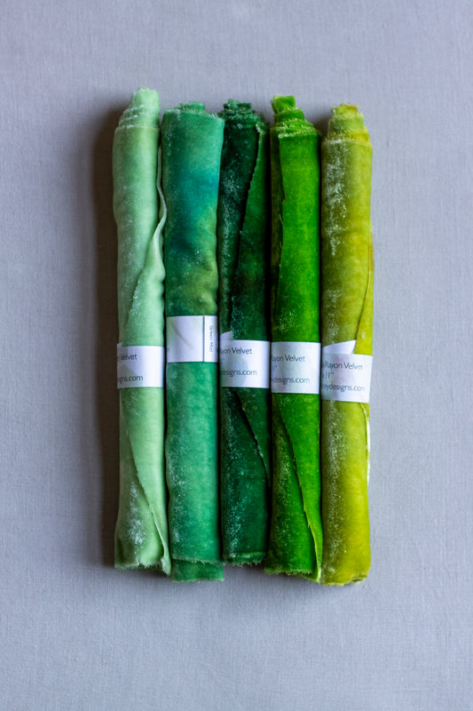 Velvet Collection - Greens