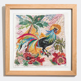 Rooster Slow Stitching Kit