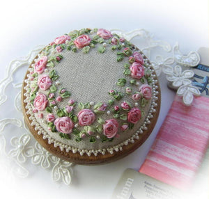 Roses and pearls kit - pink
