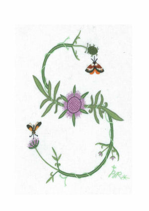 S - Alphabet Botanique by Bénédicte Réveilhac