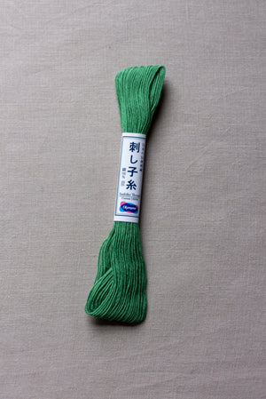 Sashiko thread #7 - Green