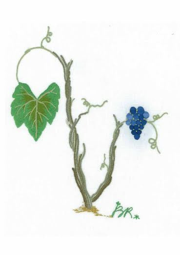 V - Alphabet Botanique by Bénédicte Réveilhac