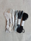 Soie d'Alger packs (black and white)