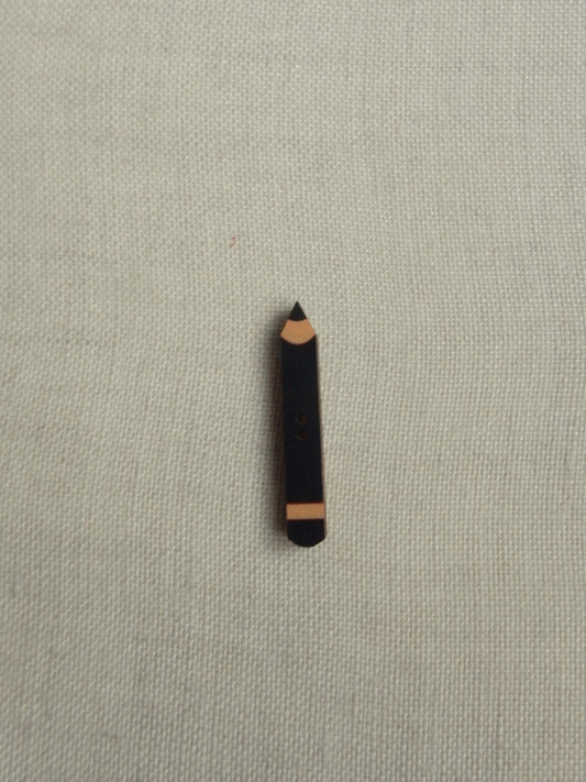 Crayon Button - Black