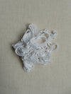 Au Ver a Soie- Silk Chenille blanc