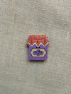 Blueberry Jam jar button