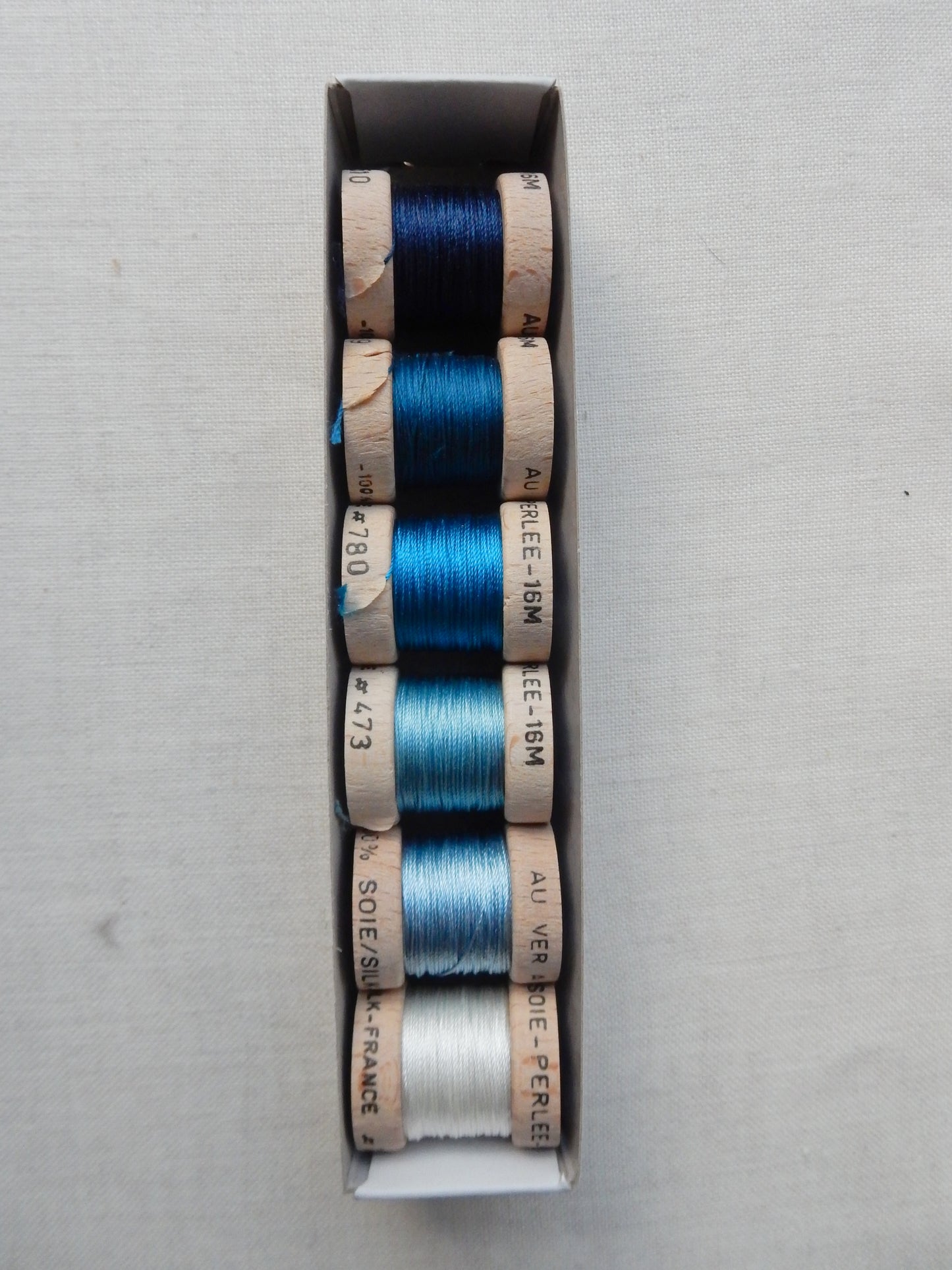 Soie Perlée Set - Blue