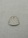 Cake mold button