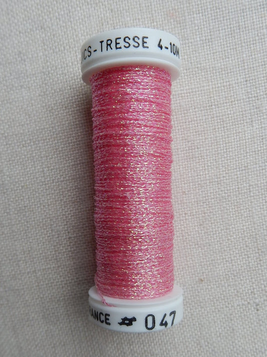 Metallic - Fine Braided #4 - #47 (Cherry Pink)