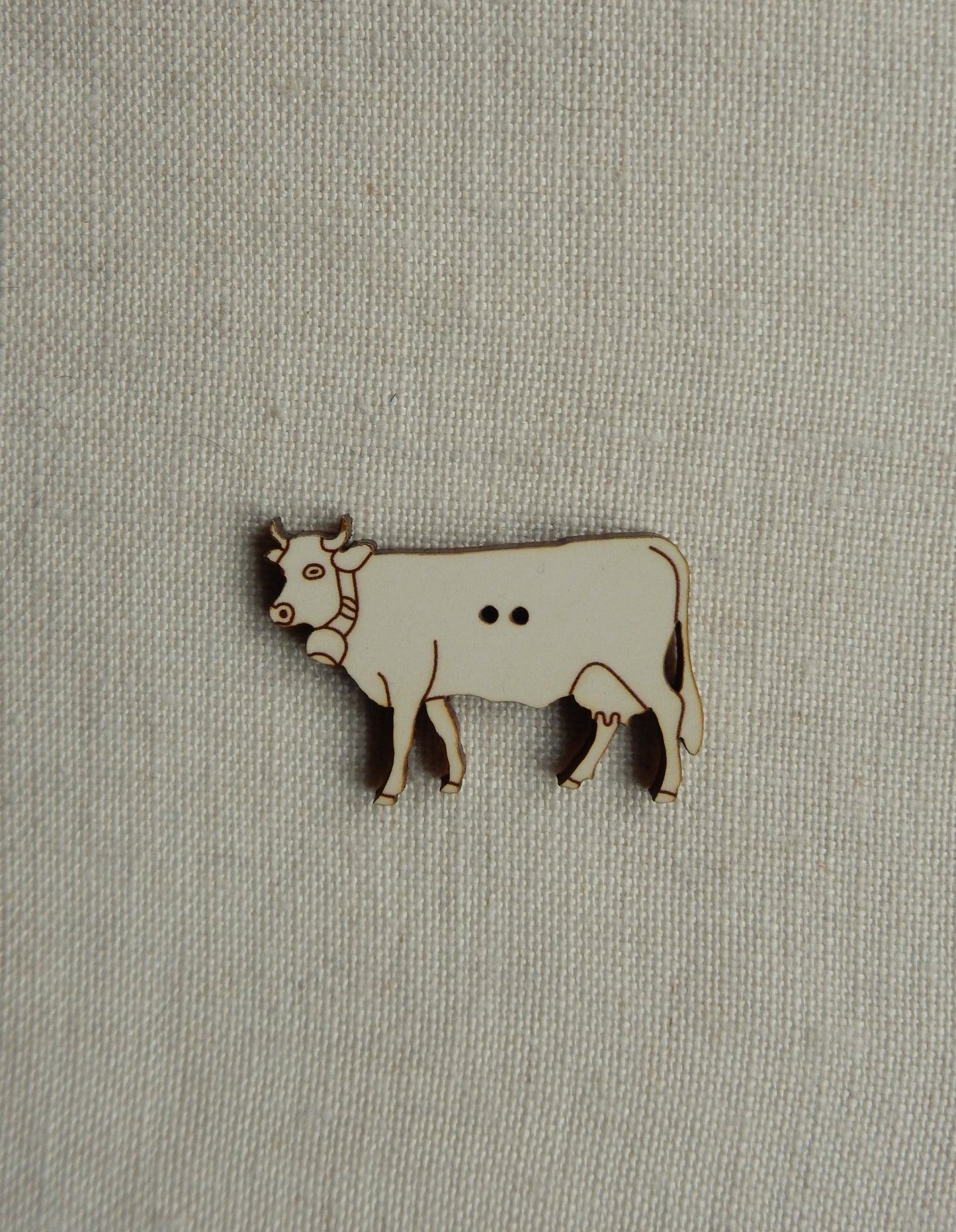 Cow  button