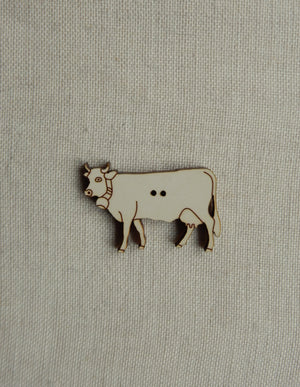Cow  button