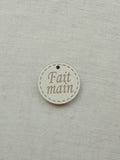 Fait Main Button (Large)