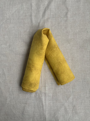 Hand Dyed Linen - Goldenrod