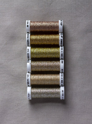 Metallic Thread Set - Gold