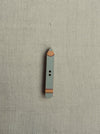 Crayon Button - Gray