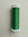 Metallic - Fine braided #4 - Color #0008 (Green)