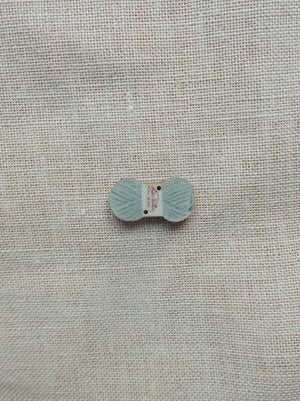 Yarn button - Grey