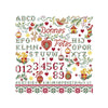 Sampler Chart - Christmas ABCs and 1,2,3s