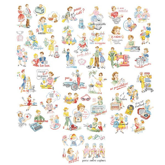 Story Chart - Retro Women