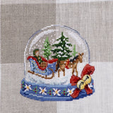 Snowballs - Linen Tea Towel
