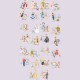 ABC Chart - Parisian Ladies