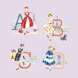 ABC Chart - Parisian Ladies