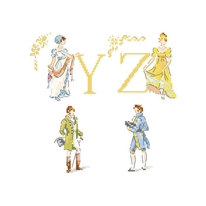 ABC Chart - Neo-Classical Style