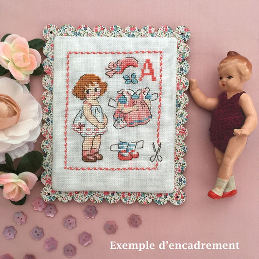 ABC Chart - Paper Dolls