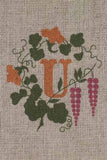 "U"  stamped on linen