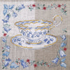 Teacups - Linen Tea Towel