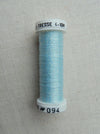 Metallic - Fine braided #4 - Color #0094 (Light Blue)