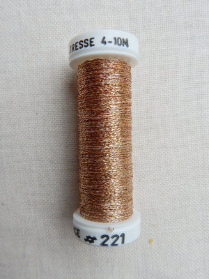 Metallic - Fine Braided #4 - #221 (Light Copper)