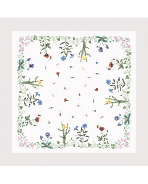 “Frise de Fleurs” Tablecloth