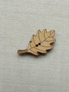 Oak button -natural