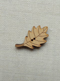 Oak button -natural