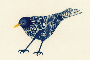 Crewel Midnight Black Bird