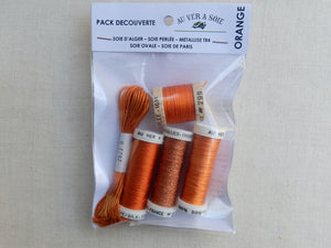 Discovery Pack - Soie Ovale/Paris (Orange)
