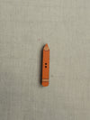 Crayon Button -Orange