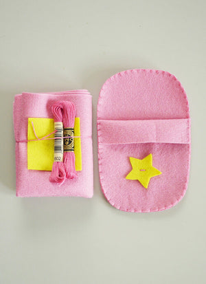 Sleeping bag for Pocket Pals Kit - Orchid