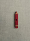 Crayon Button - Red