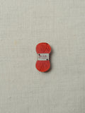 Yarn button - red