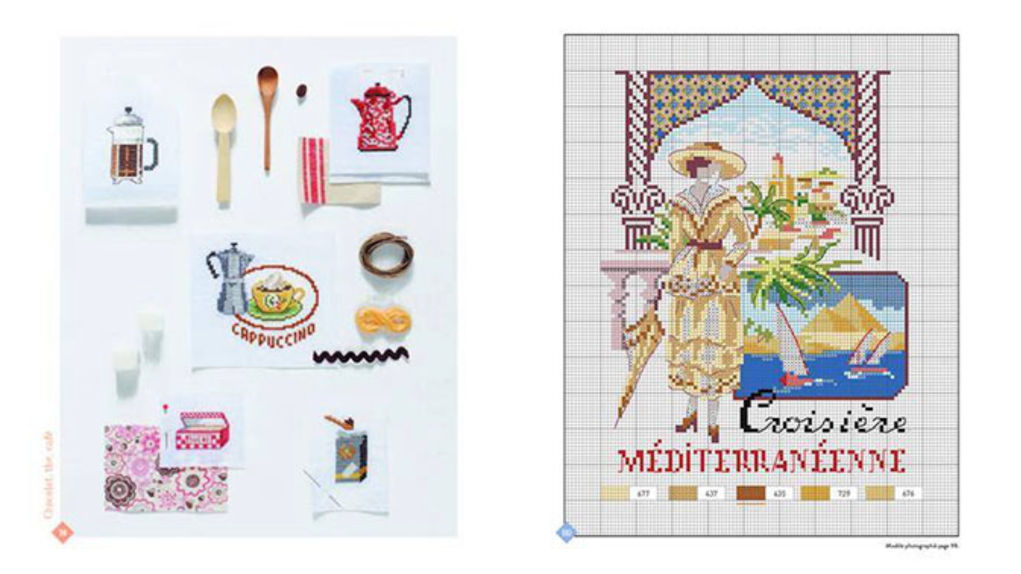 Kit Broderie Point De Croix - Lac De Rêve - Magic Needle