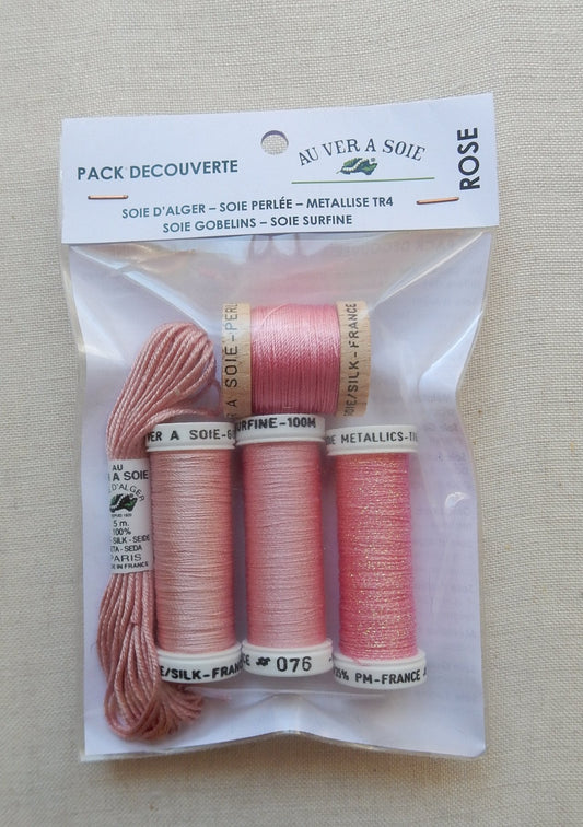 Discovery Pack - Soie Gobelins/Surfine (Rose)