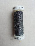 Metallic - Fine braided #4 - Color #0019 (Salt & Pepper)