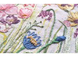"Spring Garden" Linen Panel