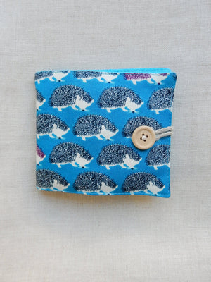 Hedgehog Needlebook - Teal