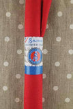 SAJOU Embroidery Linen - Red
