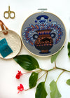 Vase Embroidery Kit