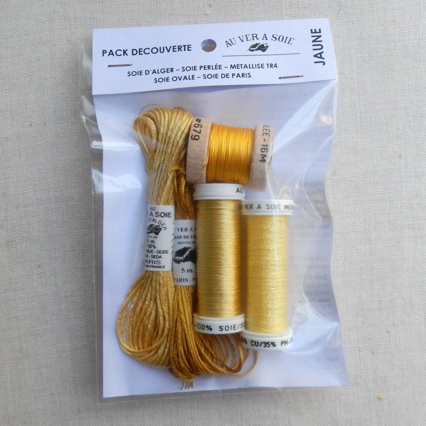 Discovery Pack - Soie Ovale/Paris (Yellow)